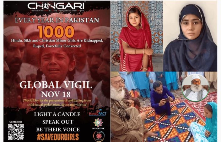 Over 1,000 Hindu, Sikh and Christian minor girls are kidnapped, raped, forcefully converted and married off in Pakistan every year 2025